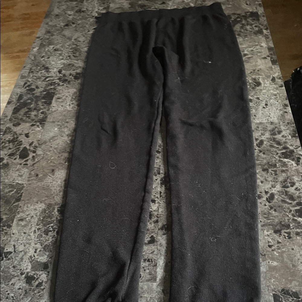 Pink Republic Black Fleece-Lined Leggings